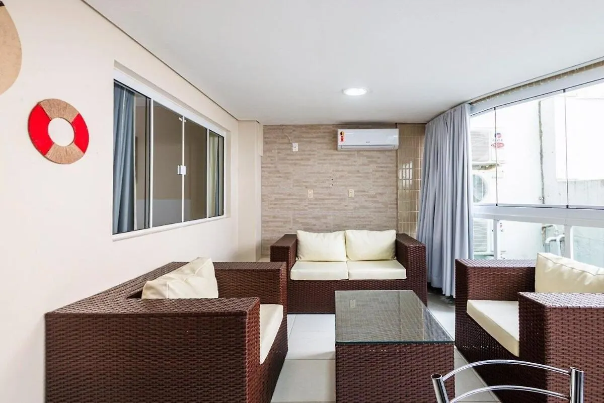 Tatil Evi Itnc013 - Avenida Atlantica | Amplo Ape Com 3Q+3Wc Villa Balneario Camboriu